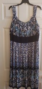 Printed Dress w/jacket